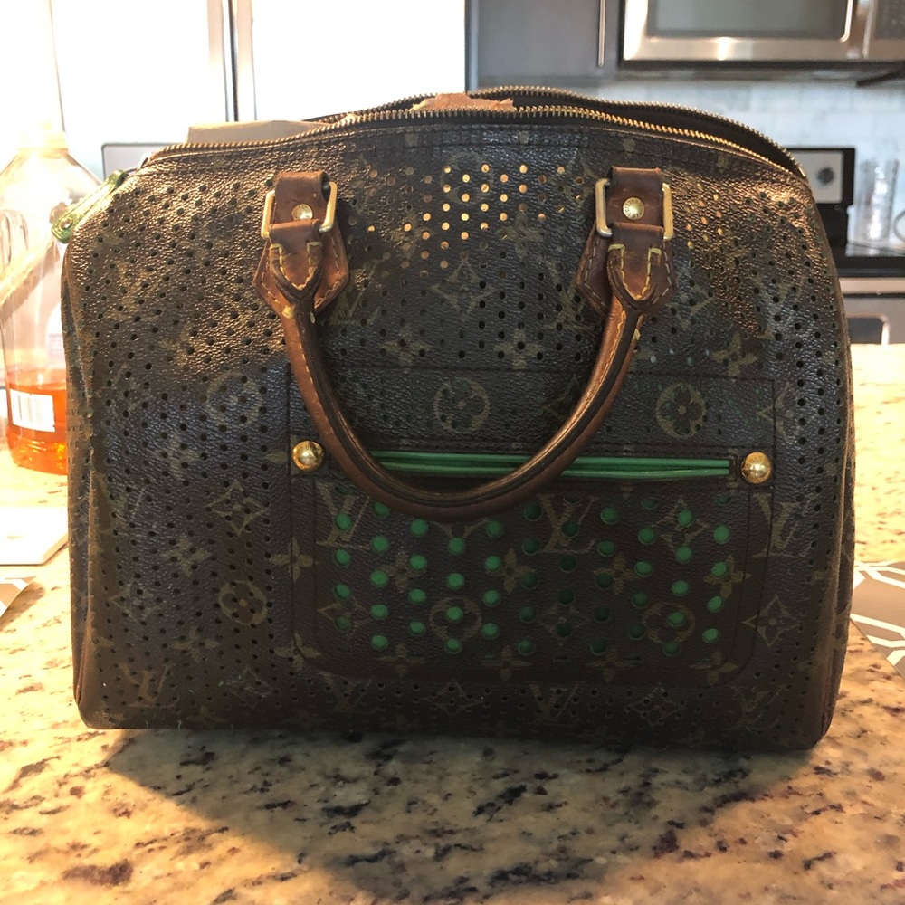 Limited Edition Louis Vuitton Perforated S…